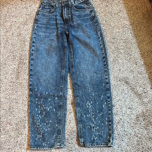 BDG High-Rise Baggy Light Blue Jeans